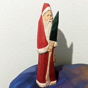 Vintage Artisan Crafted Father Earth - Christmas Figure - Unique!